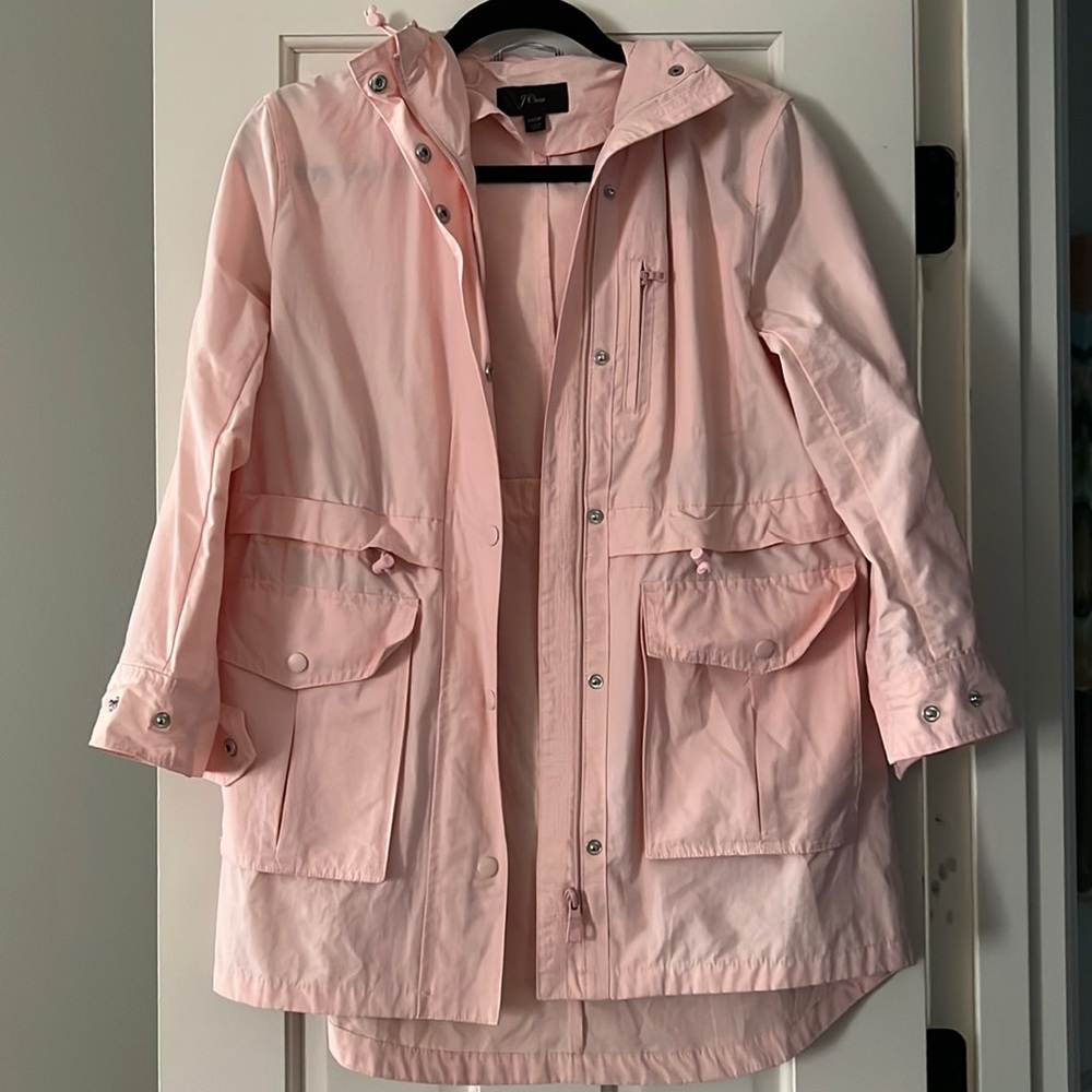 J. Crew Ultility anorak Pink Jacket XXSP